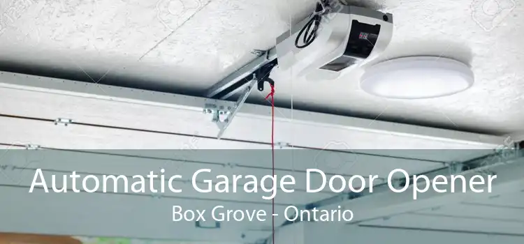 Automatic Garage Door Opener Box Grove - Ontario