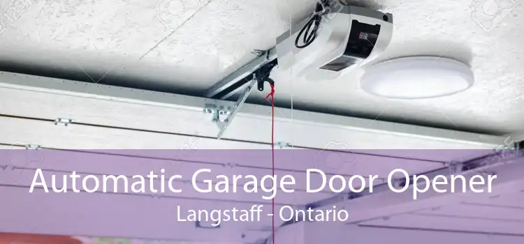 Automatic Garage Door Opener Langstaff - Ontario