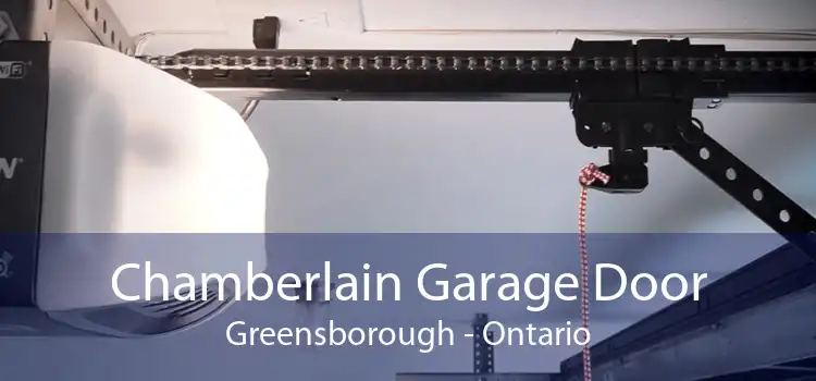 Chamberlain Garage Door Greensborough - Ontario