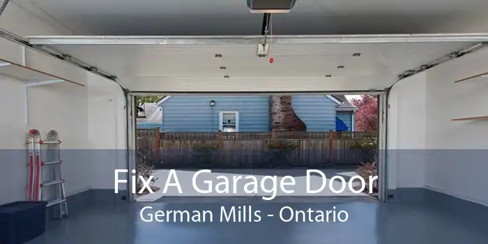 Fix A Garage Door German Mills - Ontario