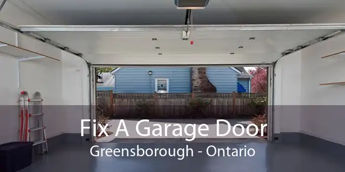 Fix A Garage Door Greensborough - Ontario