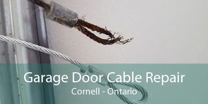 Garage Door Cable Repair Cornell - Ontario