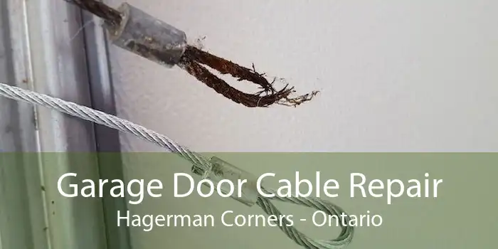 Garage Door Cable Repair Hagerman Corners - Ontario