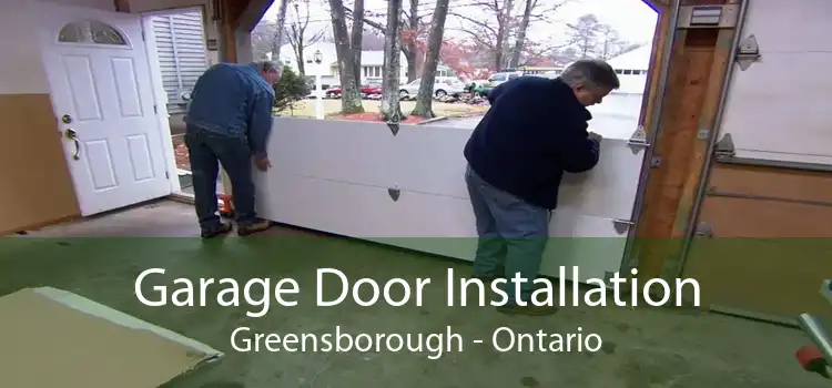 Garage Door Installation Greensborough - Ontario