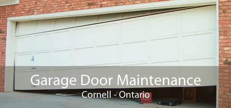 Garage Door Maintenance Cornell - Ontario