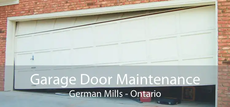 Garage Door Maintenance German Mills - Ontario