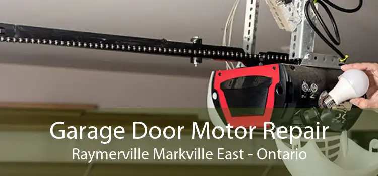Garage Door Motor Repair Raymerville Markville East - Ontario
