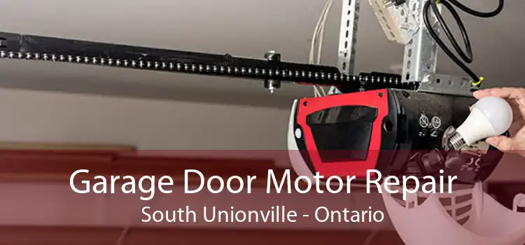 Garage Door Motor Repair South Unionville - Ontario