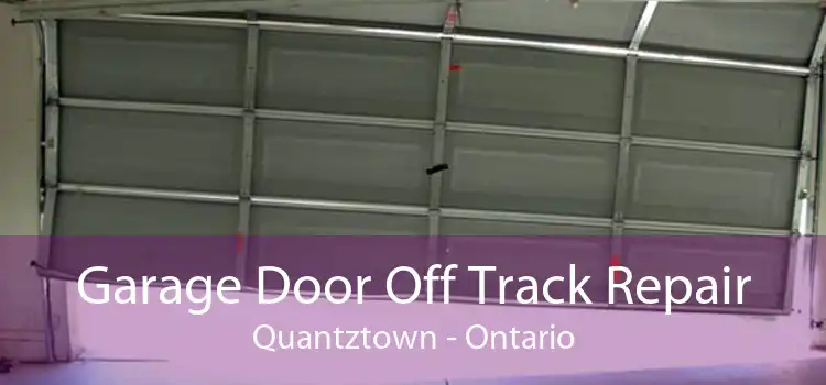 Garage Door Off Track Repair Quantztown - Ontario