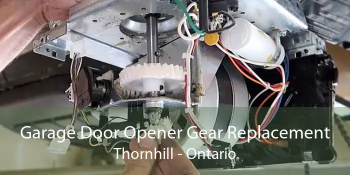 Garage Door Opener Gear Replacement Thornhill - Ontario