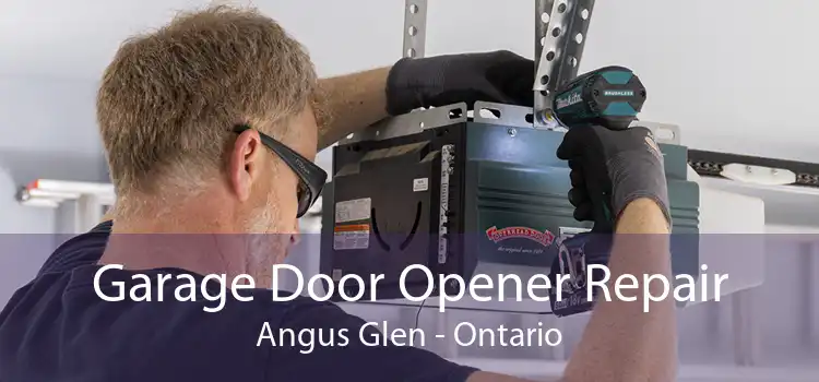 Garage Door Opener Repair Angus Glen - Ontario