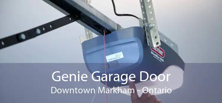 Genie Garage Door Downtown Markham - Ontario