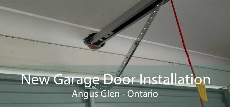 New Garage Door Installation Angus Glen - Ontario