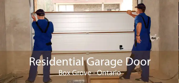 Residential Garage Door Box Grove - Ontario