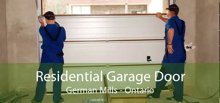 Residential Garage Door German Mills - Ontario