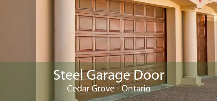 Steel Garage Door Cedar Grove - Ontario