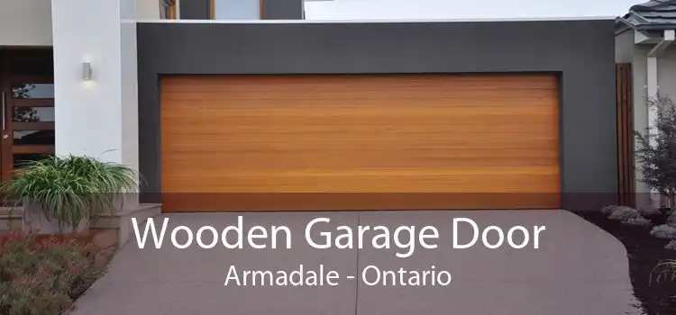 Wooden Garage Door Armadale - Ontario
