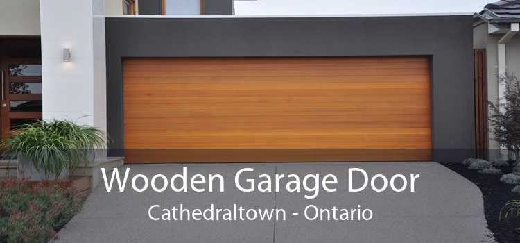 Wooden Garage Door Cathedraltown - Ontario