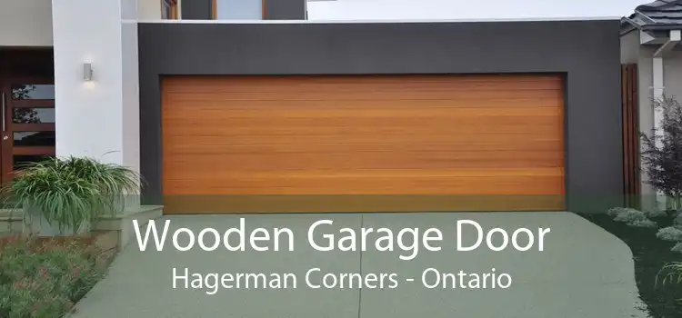 Wooden Garage Door Hagerman Corners - Ontario