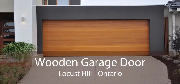 Wooden Garage Door Locust Hill - Ontario