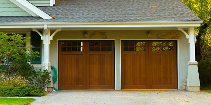 double garage doors aluminum in Brown Corners