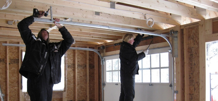overhead garage door installation in Wismer Commons
